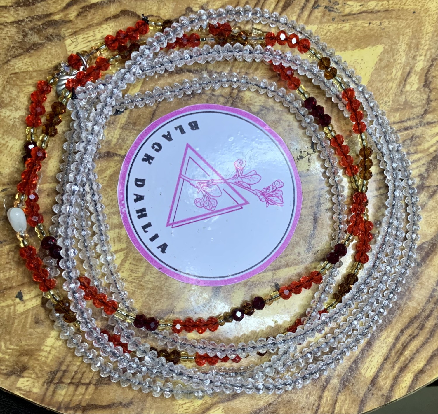 Radiant Ember Waist Beads